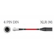 NordOst Red Dawn Specialty 4 Pin Din to XLR (M) Cable / Cable Set