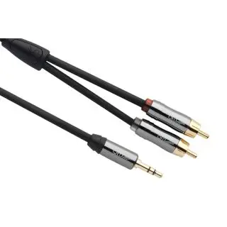 QED Performance stereo Minijack-Phono RCA kabel - Signalkabler
